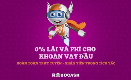 App Robocash có thể vay lên đến 10.000.000 đồng 