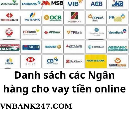 Các ngân hàng cho vay online